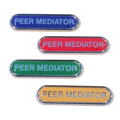PEER MEDIATOR bar badge